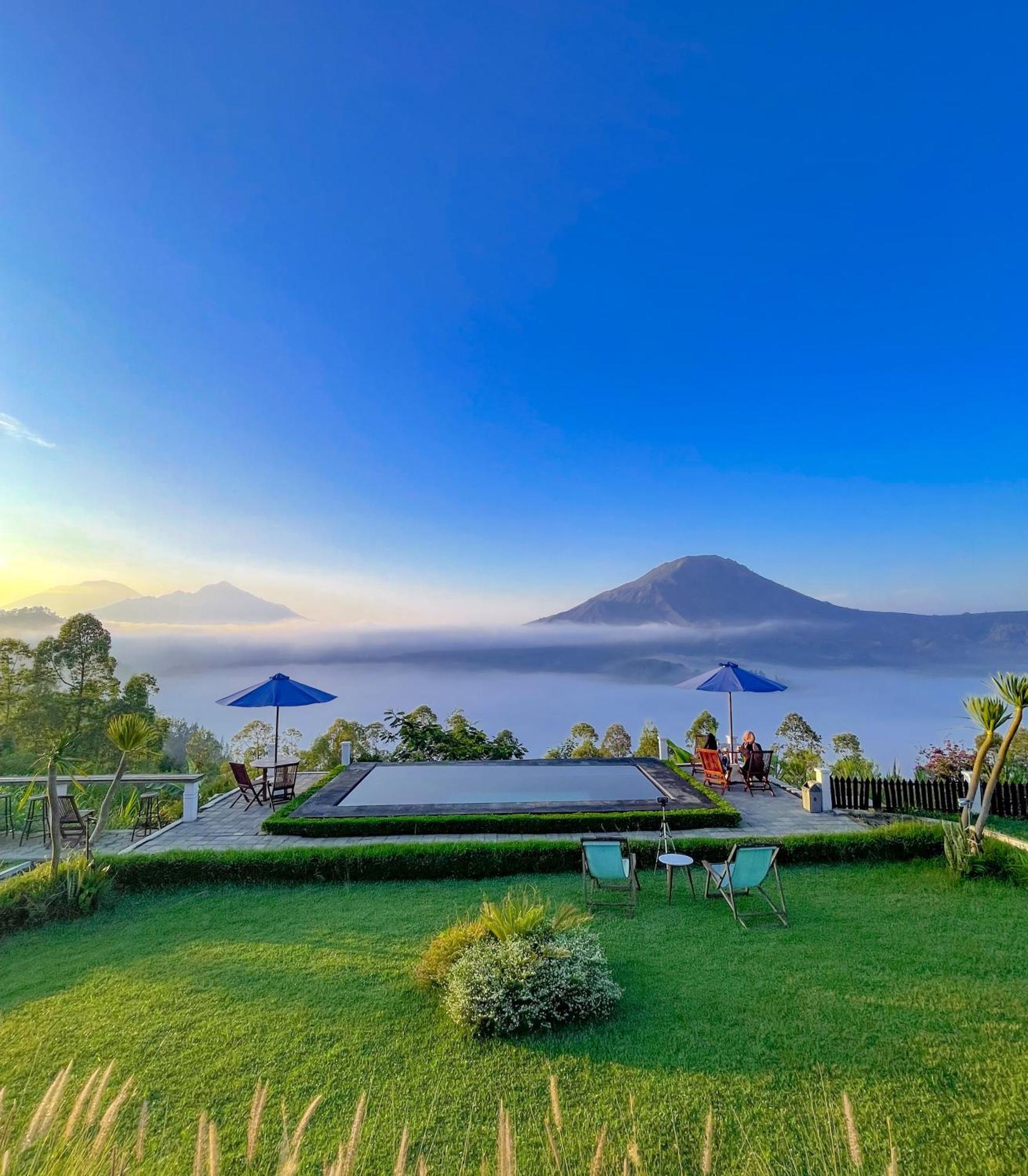 Pinggan Caldera Bed & Breakfast Baturaja  Ngoại thất bức ảnh